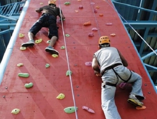  parede de escalada